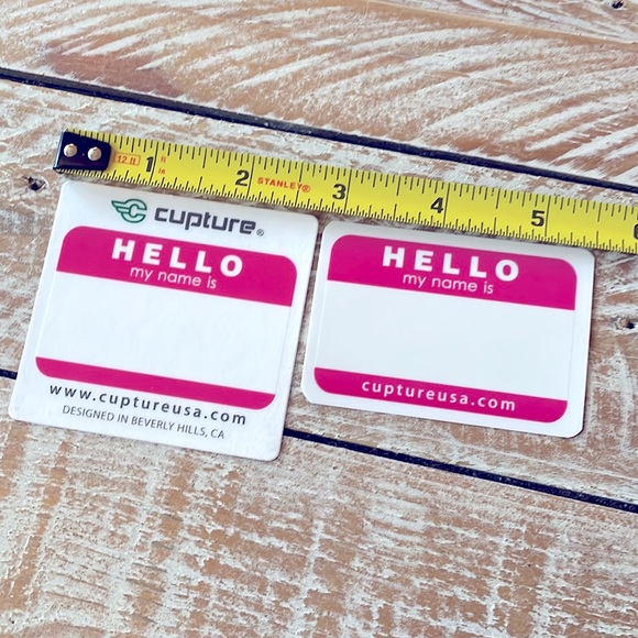 š„¤17 Hello Name Cup Tagsš„¤ - Picture 7 of 7